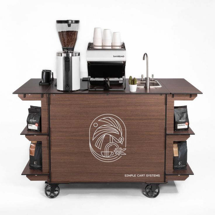 Keystone Timber Espresso Lounge setup live at an event